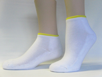 sports team socks cheerleading youth - yellow